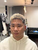 理髪　縁【4月4日OPEN(予定)】&nbsp;ハイトーン散らしフェザーアップ