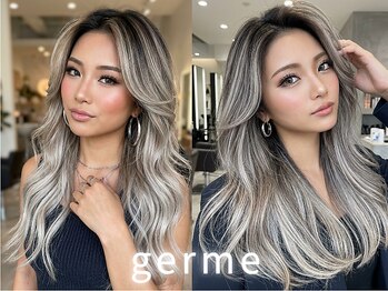ヘアーデザイン ジェルム(Hair Design germe)の写真/[HOT PEPPER Beauty AWARD 2024 BEST SALON 注目サロン選出]ハイライトやインナーカラーも◎