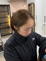 バブルス 溝の口(BUBBLES)&nbsp;ブリーチなし◎ハニーベージュ【BUBBLES溝の口】