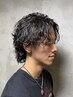 メンズカット＋特殊パーマ＋シェービング　￥12,000【90分】