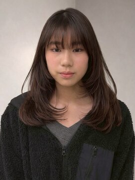 ロマリア ヒルズ 表参道 原宿(Lomalia HILLS) イメチェン/艶カラーレイヤーカット/前髪/[表参道/原宿]