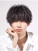 波巻きシャドウパーマ