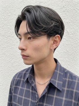 カバーヘア ブリス 上尾西口店(COVER HAIR bliss) 韓国風コンマヘア/センターパートシャドウパーマ20代30代p上尾