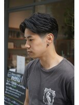 ルッカヨドヤバシ(RUCCA yodoyabashi)&nbsp;毛流れセンターパート、ニュアンスセンターパート