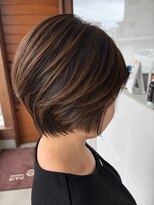 リドル ヘアー 駒生店(Riddle HAIR)&nbsp;美シルエット大人ショートボブ