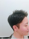 男らしさアップ!かき上げスタイル!