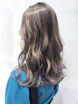 アルバム 銀座(ALBUM GINZA) ミルクティーベージュ_オリーブカラーハイライトカラー_ba308471