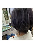 【札幌平岡 デザインカラー(ダブルカラー)/ウルフ】 藤原有貴