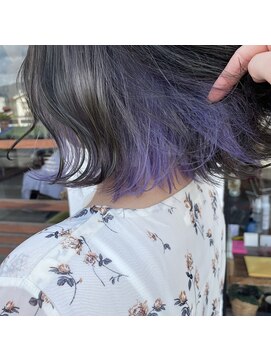 コットン 松本店(Cotton) グレージュ×シアーバイオレット