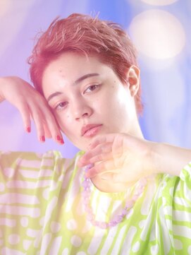 エルメ なんばマルイ(HELME) #ミニウルフ#テラコッタ#アップバンクショート