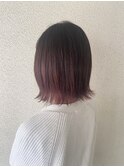 ピンクのグラデーションカラー