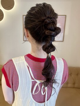 ラヴィズム 名駅店(LUVISM) ポニーアレンジ