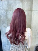 #ガルボ#ハイトーン#エクステ#ブリーチ#ピンクカラー#10代#20代