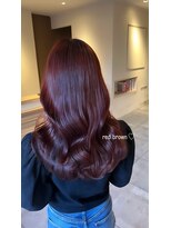 ヘアースタジオ エフ(Hair studio f) レッドブラウンカラー/暖色カラー/レイヤーカット