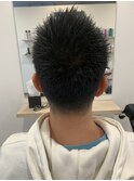 刈り上げスパイキーショートメンズ