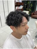 大人男性に大人気【ツイストスパイラルパーマ】