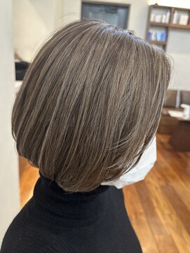 ネックス 表参道本店(nex) nex表参道明るい白髪染めナチュラルベージュ30代40代50代60代