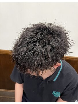 ヒロギンザバーバーショップ 新宿店(HIRO GINZA BARBER SHOP) ショートマッシュ