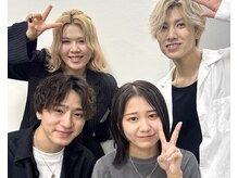 エクラヘア(ECLAT HAIR)の雰囲気（個性豊かなスタッフがお手伝いさせて頂きます！）