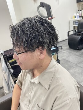 ヘアープロポーザー ラグ(hair proposer Leggu) 縦落ちツイスパハイライト