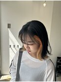 インナーカラーオレンジカラーペールオレンジ