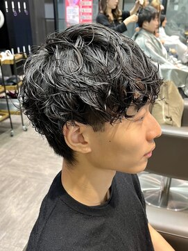 スタイル スマート サロン(STYLE smart salon) STYLE藤沢メンズマッシュ黒髪刈り上げなしシャドウパーマ