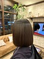 シャル 新百合ヶ丘(shalu) ボブでも内に入る縮毛矯正出来ます！ナチュラルで可愛い！