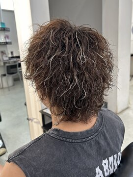 ネクスト 静岡店(NEXT) MEN'S HAIR/ダークアッシュ/ニュアンスパーマ/韓国マッシュ