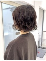 パーマボブ/ミディアムパーマ/ニュアンスパーマ/デジタルパーマ