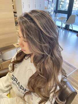 ハッシュバイリノア 喜連瓜破店(HASH by LINOAH) ミルクティーベージュ