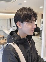 シエル バイ ケンジ 登戸 生田(CIEL by KENJE)&nbsp;【メンズ】センターパート × ニュアンスパーマ
