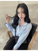 大人可愛いブルーブラックに挑戦してみませんか??