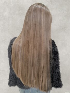 ルノン フィージュ(LUNON fieju) イメチェンヘアスタイルホワイトブロンド外ハネボブ美髪のススメ