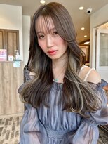 バランス ハレまち通り岡山駅前店(balance.)&nbsp;韓国レイヤーxインナーカラー