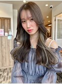 韓国レイヤーxインナーカラー
