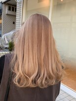 アズールサン 草加西口店(azule-sun)&nbsp;トリプルカラー,レイヤーカット,透明感ベージュ,【草加】