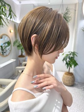 レジット 海老名(Legit) 長め前髪/ハンサムショート/小顔/海老名/30代40代50代