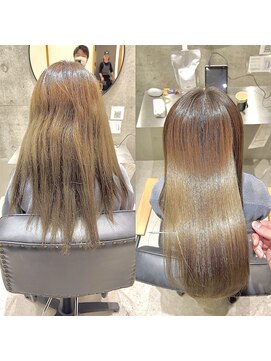 ジーナ 流山おおたかの森(Zina) 髪質改善×縮毛矯正【流山おおたかの森/縮毛矯正/髪質改善/】