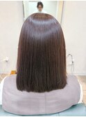 グレージュ/ダメージレス縮毛矯正