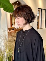 ラーサ(LaHzA) 大人ショートボブ前下がりショートボブ前下がりボブひし形ボブ