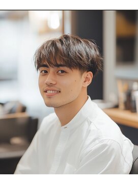 メンズ ルシードスタイル アウラ 松戸市五香(LUCIDO STYLE Aura) ベリーショート【五香#メンズカット#＜理容室＞#ブリーチ#眉毛】