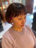 ￥4670 ヘアカット(ブロー込)＋炭酸バブル　初回限定　スタイリスト多賀野指名