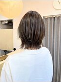 似合わせカット＋透明感カラー