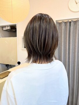 サンコ(sanco.) 似合わせカット＋透明感カラー