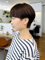 ジーナ 渋谷 表参道(JINA)&nbsp;大人ショートボブ/ハンサムショート/前髪あり/30代40代50代