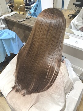 アヴァンス 天王寺店(AVANCE.) 透明感カラー×ヘーゼルブラウン