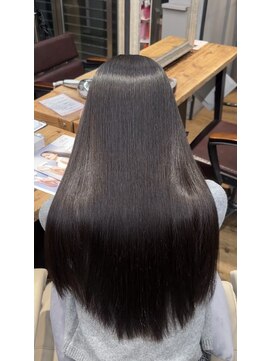 髪質改善ストレートなさ