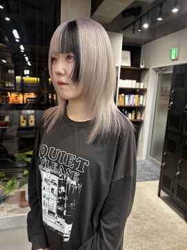 ホワイトベージュ×デザインカラー【町田】