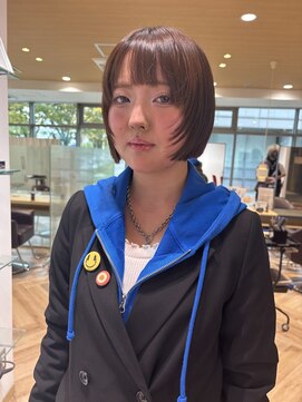 ファースト 仙台店(first) ミニボブ×顔周りレイヤー