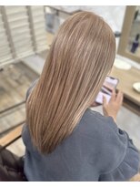 ラウラアンドロー(LAURA&RO)&nbsp;ミルクティーベージュダブルカラーインナーカラーケアブリーチ